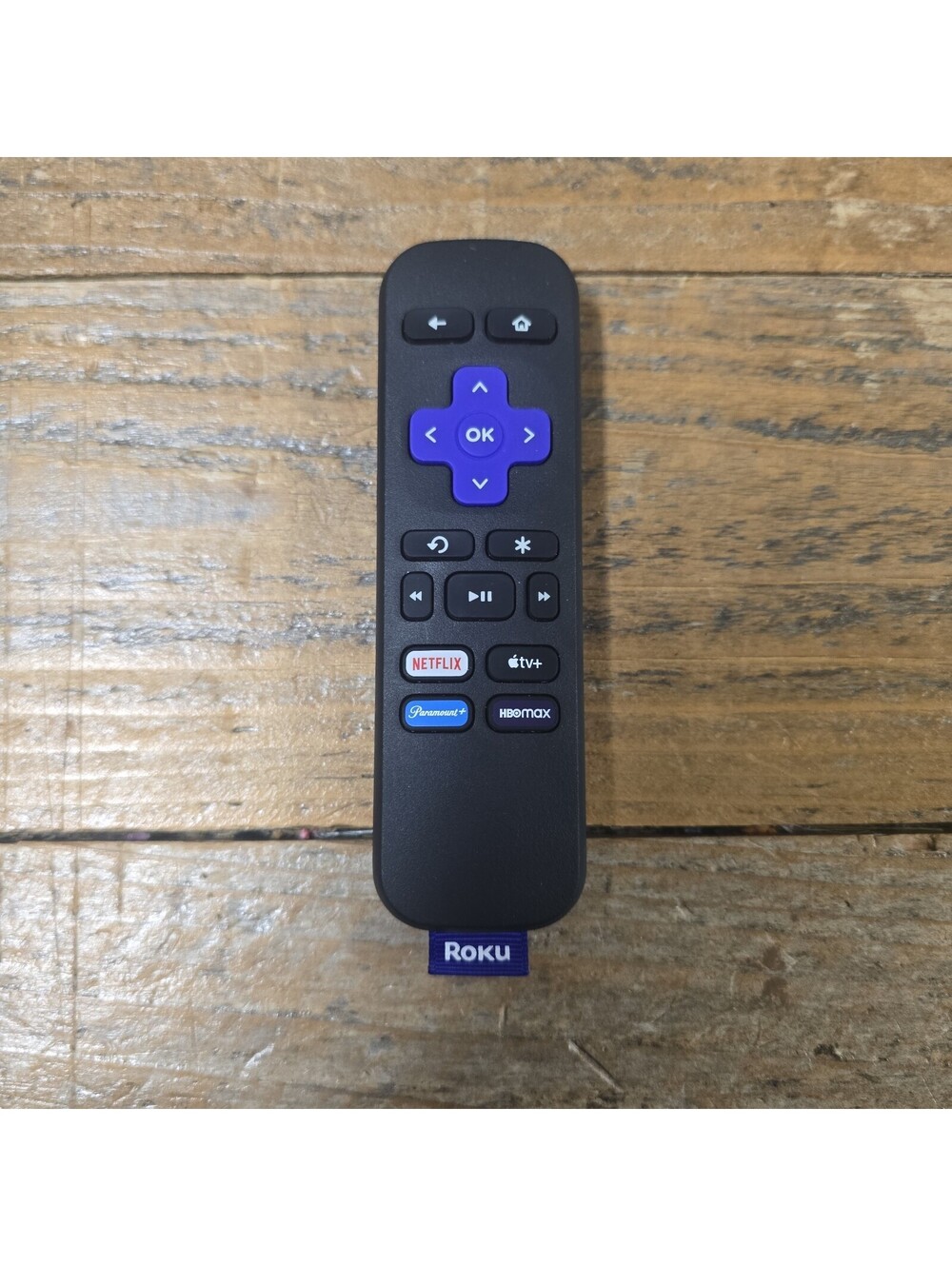Roku RC-ALIR 3026000025 Remote Control Netflix, Apple TV+, Paramount+, & HBO MAX